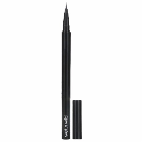 Wet n Wild Breakup Proof Skinng Waterproof Ultra Black Liquid Eyeliner Perspective: top