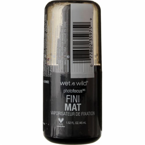 Wet n Wild PhotoFocus Setting Spray, Matte Appeal 772, 1.52 fl oz Perspective: top