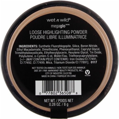 Wet n Wild® MegaGlo™ 398A Hustle & Glow Highlighting Loose Powder Perspective: top