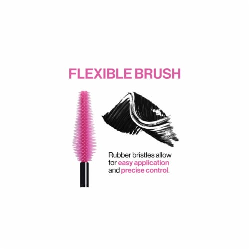 Max Volume Plus Waterproof Mascara -Amp'd Black Perspective: top