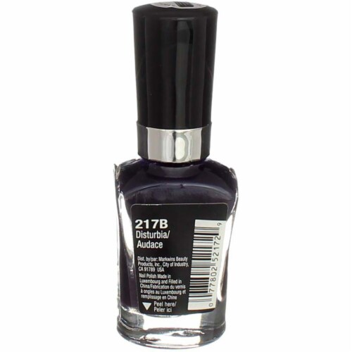Wet n Wild MegaLast Nail Color Polish, Disturbia 217B, 0.45 fl oz Perspective: top