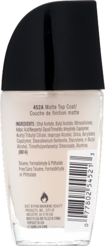 Wet n Wild® WildShine® 452A Nail Color Matte Top Coat Perspective: top