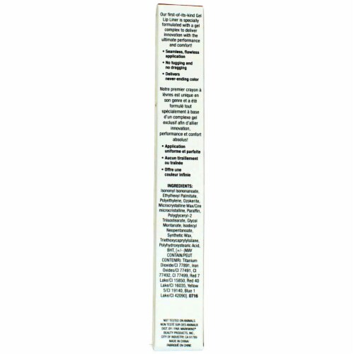 Wet n Wild® Perfect Pout™ Gel Lip Liner - Bare To Comment Perspective: top