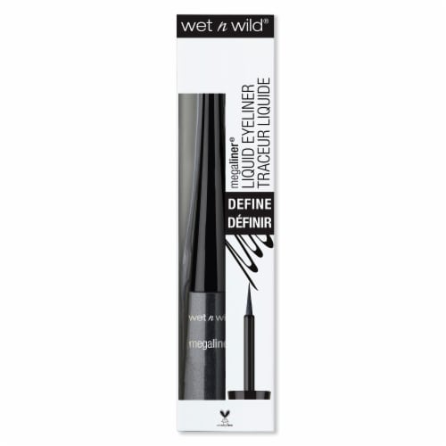 Wet n Wild Megaliner Black Noir Liquid Eye Liner Perspective: top