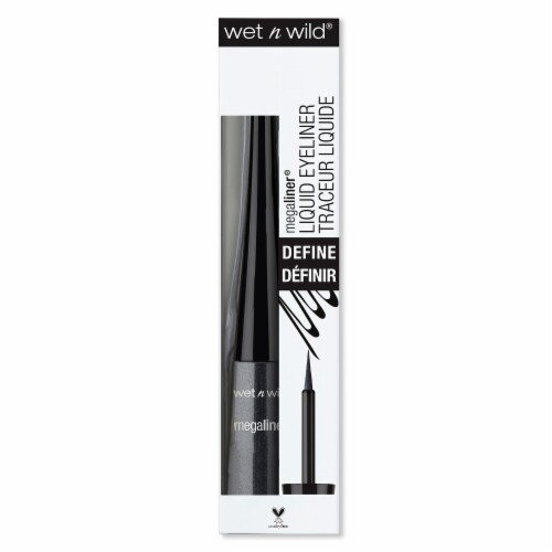 Wet n Wild Megaliner Black Noir Liquid Eye Liner Perspective: top