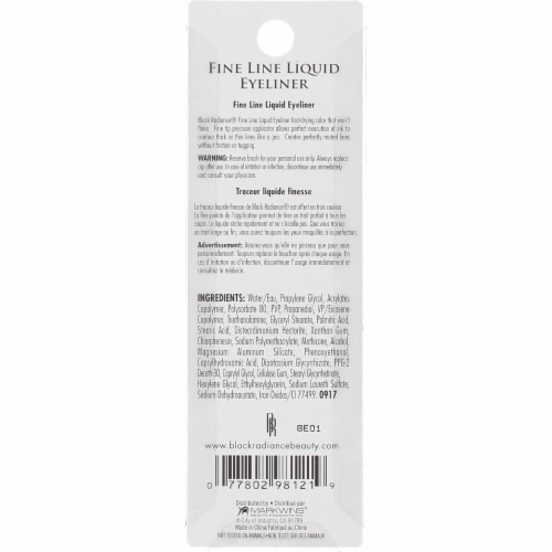 Black Radiance® Fine Line Waterproof Liquid Eyeliner Pen - C6405 Fine Black Perspective: top