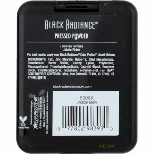 Black Radiance® Pressed Powder Bronze Glow Perspective: top