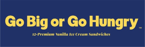 Fat Boy® Vanilla Ice Cream Sandwiches Perspective: top