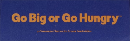 FatBoy® Cinnamon Churro Ice Cream Sandwich Perspective: top
