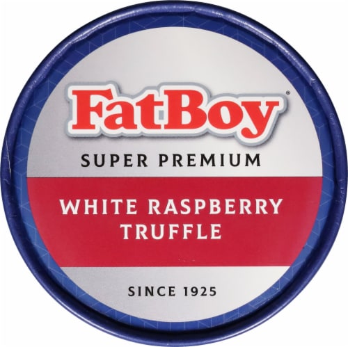 Fatboy® White Raspberry Truffle Ice Cream Tub Perspective: top