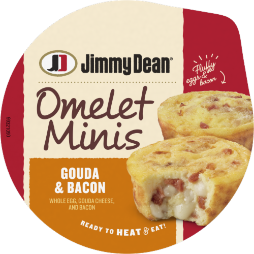 Jimmy Dean® Gouda & Bacon Omelet Minis Perspective: top