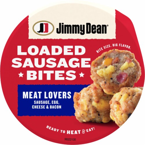 Jimmy Dean® Meat Lovers Loaded Sausage Bites Perspective: top