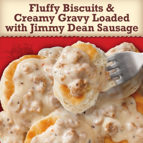 Jimmy Dean Biscuits & Gravy - Sausage Perspective: top