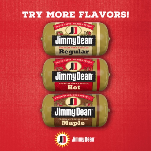 Jimmy Dean® Premium All Natural Pork Breakfast Sausage Roll Perspective: top