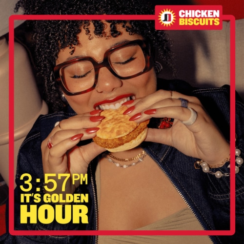 Jimmy Dean® Buttermilk Chicken Biscuit Sandwiches Perspective: top