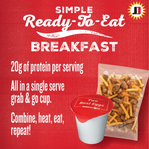 Jimmy Dean Simple Scrambles® Sausage Breakfast Cup Perspective: top