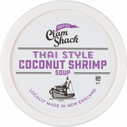 Blount Clam Shack Thai Style Coconut Shrimp Soup Cup Perspective: top