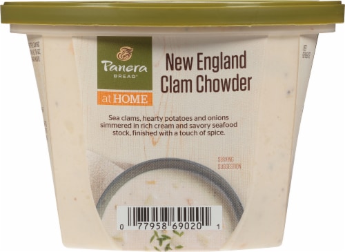 Panera Bread Gluten Free New England Clam Chowder Perspective: top