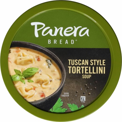 Panera Bread® Tuscan Style Tortellini Soup Perspective: top