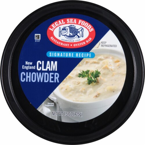 Legal Sea Foods Gluten Free New England Clam Chowder Perspective: top