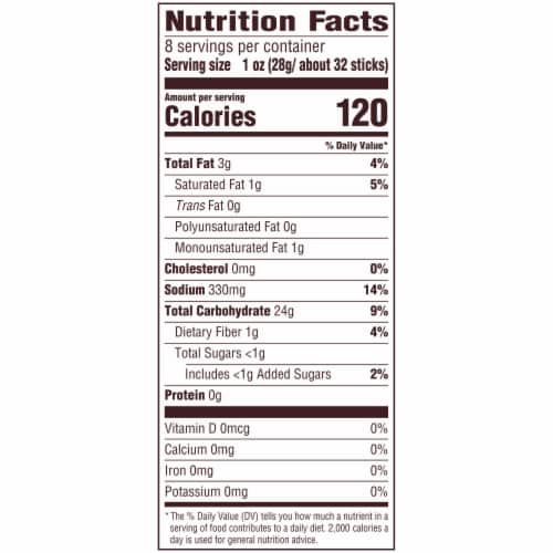 Snyder's of Hanover Pretzels Gluten Free Pretzel Sticks Perspective: top
