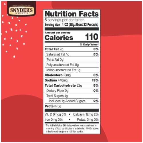 Snyder's® of Hanover Gluten Free Mini Pretzels Perspective: top