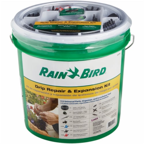 Rain Bird DRIPPAILQ Drip System Expansion & Repair Kit Perspective: top