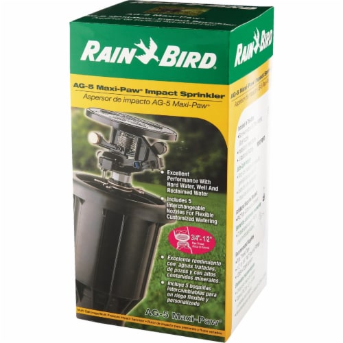 Rain Bird Pop-Up Impulse Sprinkler Head,9.3 In. H  AG-5 Perspective: top