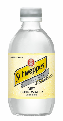 Diet Schweppes Tonic Water Perspective: top