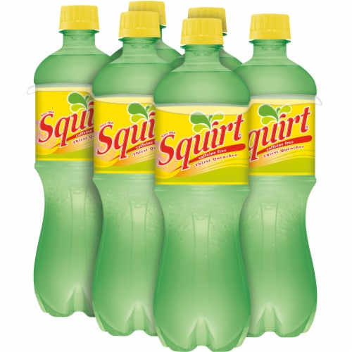 Squirt® Citrus Soda Bottles Perspective: top