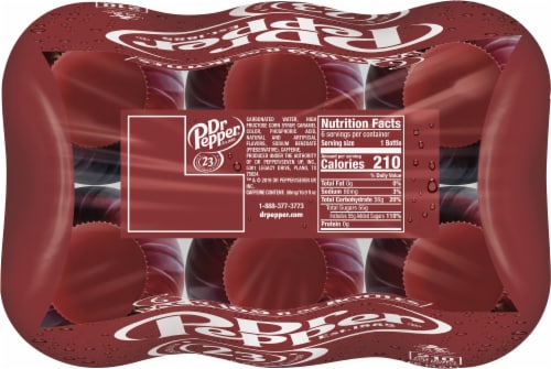 Dr Pepper® Soda Bottles, 6 pk / 16.9 fl oz - Kroger