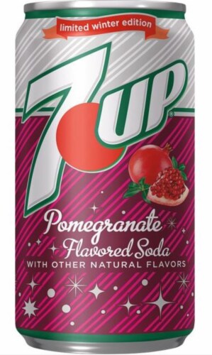 7UP® PomegranateMini Cans Perspective: top