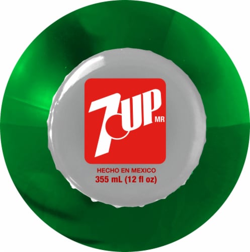 7UP Made in Mexico Lemon Lime Soda Perspective: top