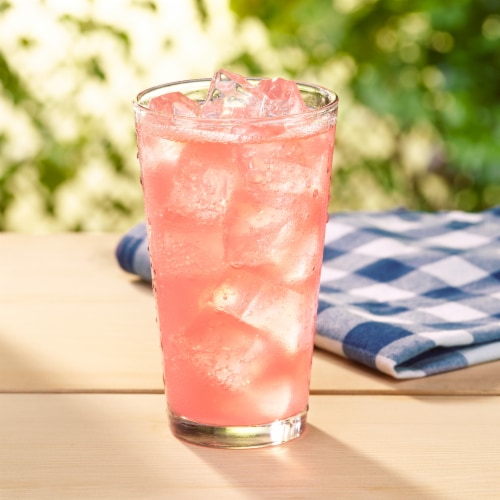 Sunkist® Strawberry Lemonade Soda Bottle Perspective: top