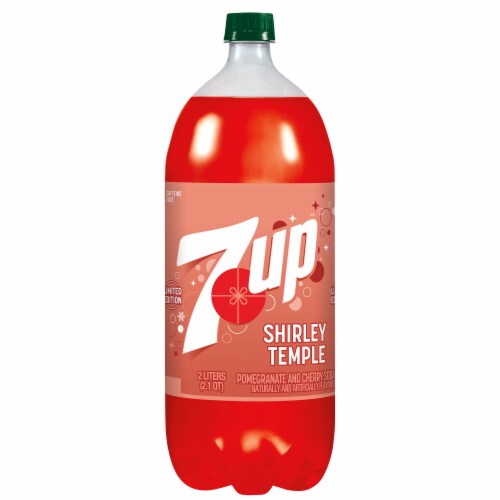 7UP Shirley Temple Caffeine-Free Soda Perspective: top