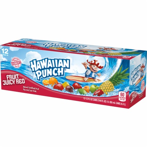 Hawaiian Punch® Fruit Juicy Red Juice Drink Perspective: top