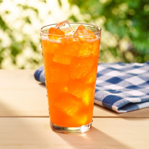 Sunkist® Orange Soda Bottle Perspective: top