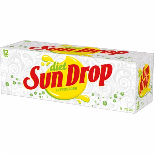 Sun Drop® Diet Citrus Soda Pack Perspective: top