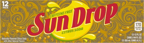 Sun Drop Caffeine Free Citrus Soda Perspective: top