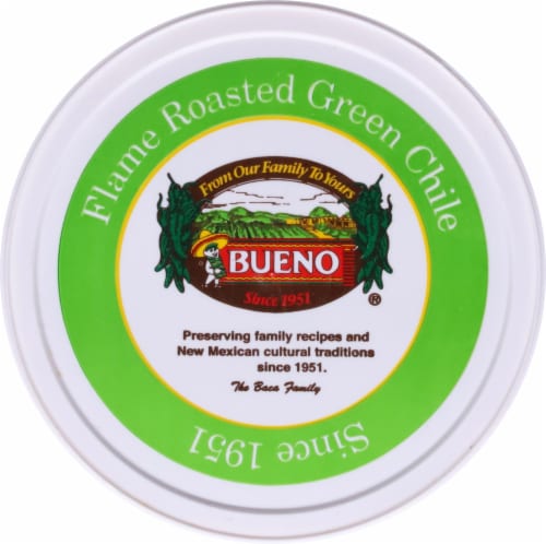 Bueno® Hot Chopped Green Chile Perspective: top