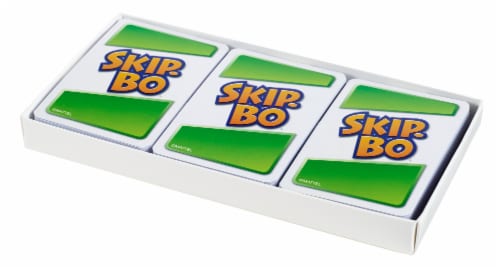 Mattel Skip-Bo Card Game Perspective: top