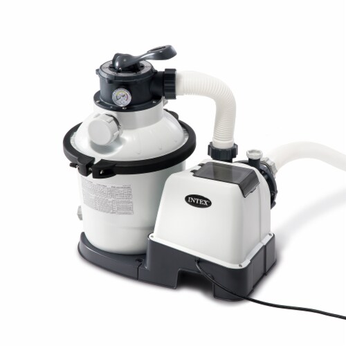 Intex Krystal Clear 1500 GPH Sand Filter Pump for Above Ground Swimming