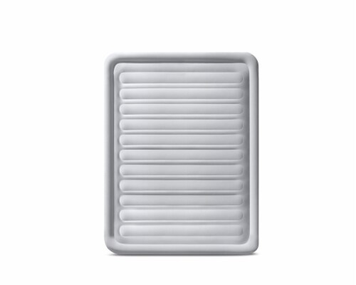 Intex® Comfort-Plush Air Bed Queen with Fiber-Tech Air Pump Perspective: top