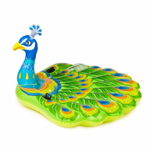 giant peacock float
