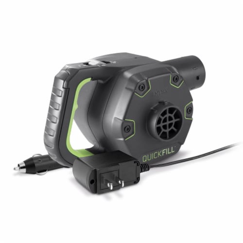 Intex 66641E 120 V Quick Fill Cordless Rechargeable Inflatable Air Bed Pump Perspective: top