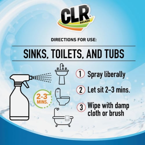 CLR® Lavender Brillant Bath Cleaner Perspective: top