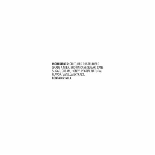 The Greek Gods Honey Vanilla Greek Style Yogurt Tub Perspective: top
