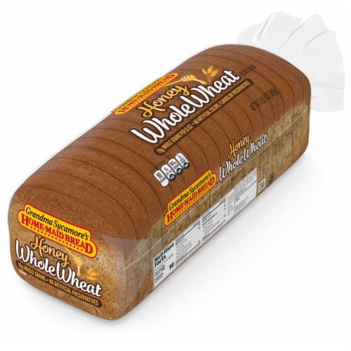 Grandma Sycamore's Honey Whole Wheat Bread Perspective: top