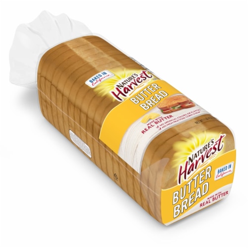 Nature's Harvest Butter Bread Perspective: top