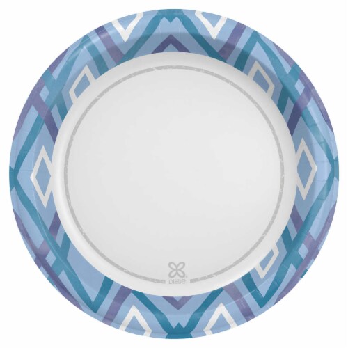 Dixie Ultra 10 1/16 in Paper Plate, 186-count Perspective: top